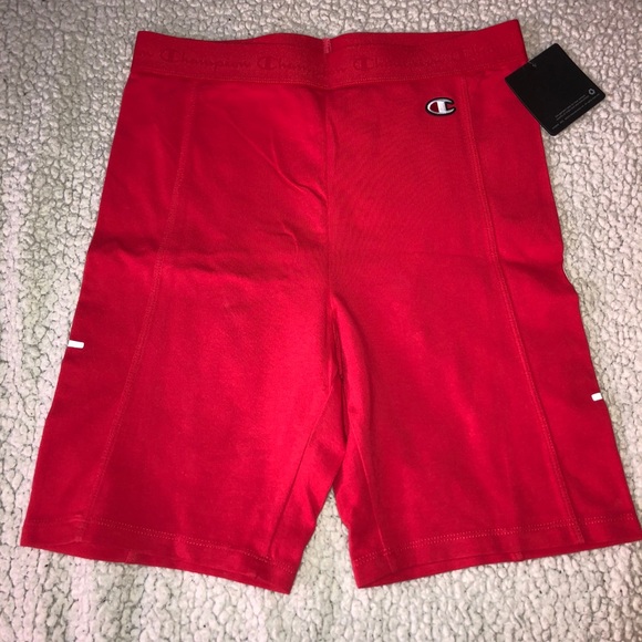 Champion Everyday Bike Shorts Vertical Logo - Picture 4 of 4